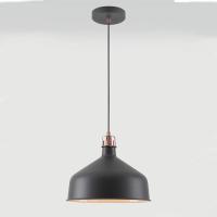 372-13861 Barbini Pendant Light Graphite and Copper