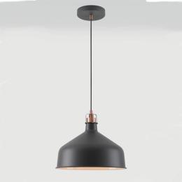 Pendant Light Graphite and Copper 