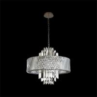 356-13869 Lorenzo 13 Light Crystal Ceiling Light Satin Nickel-dublicate
