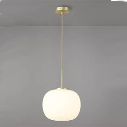 372-13880 Sardi Pendant Ceiling Light Satin Gold 