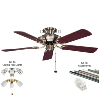 207-194  42 inch Mayfair Ceiling Fan Antique Brass