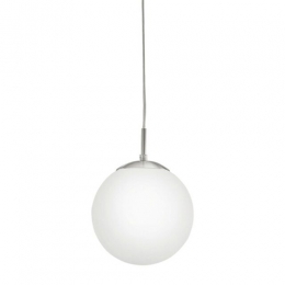 158-2455  LED Small Pendant Light Nickel Frosted 