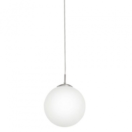 158-2457  LED Large Pendant Light Nickel Frosted 