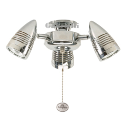 Sorrento Ceiling Fan Light Chrome 