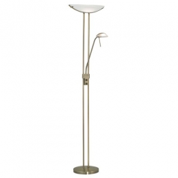 158-2680  Floor Uplighter Antique Brass 