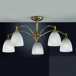 212-3146 Eraldo LED 5 Light Ceiling Light Bronze 