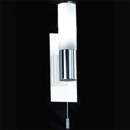 211-3331  LED Bathroom Wall Light Polished Chrome 