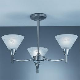 211-3425 Gisela LED 3 Light Ceiling Light Satin Nickel 