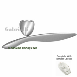 42 inch Blade Ceiling Fan Matt Silver 
