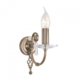 181-4169 Abati LED 1 Light Wall Light Antique Brass 