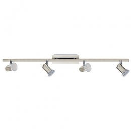 LED 4 Light Spotlight Nickel Matt 