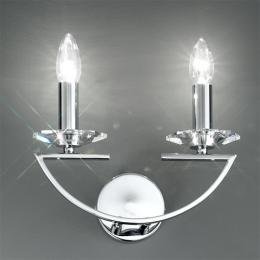 211-4367 Astori LED 2 Light Wall Light Polished Chrome 