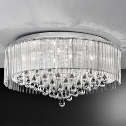 211-4395 Sivori LED 8 Light Ceiling Light Polished Chrome 