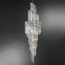 211-4401 Velotti LED 11 Light Ceiling Light Polished Chrome 