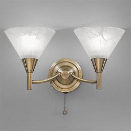 211-4517 Grella LED 2 Light Wall Light Bronze 