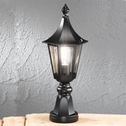 211-4560 Borelli LED Outdoor Pedestal Lamp Matt Black 