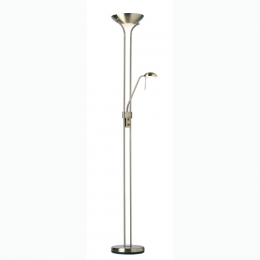 734-4715 Roberta Floor Uplighter Antique Brass 