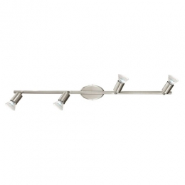 LED 4 Light Spotlight Satin Nickel 
