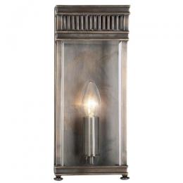 180-5284 Ignazio LED Outdoor Period Half Wall Lantern Dark Bronze 