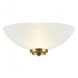 734-5999 Victoria LED Wall Uplighter Antique Brass 