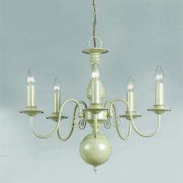 LED 5 Light Ceiling Light Cream 