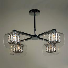 338-6071  LED 4 Light Ceiling Light Polished Chrome 