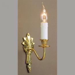 LED 1 Light Wall Light Polished Brass 