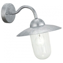 LED Outdoor Wall Light Galvanized Steel 