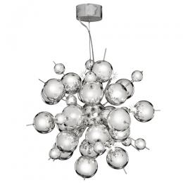 741-6538 Mochi LED 12 Light Pendant Light Polished Chrome 