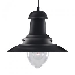 741-6642 Fiore LED Fisherman Pendant Light Black 