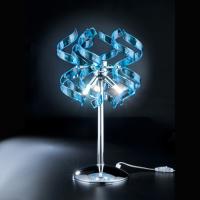 499-6778  LED Designer Modern Table Lamp Polished Chrome