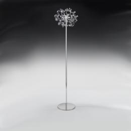 LED Designer Modern Floor Lamp Polished Chrome 