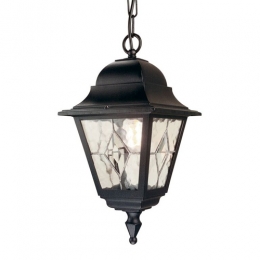 180-6968 Nordio LED Outdoor Soffit Lantern Black 
