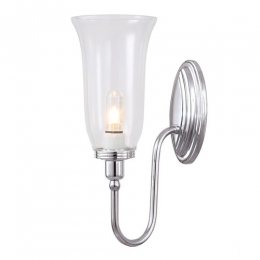 180-7017 Beppe LED Bathroom Wall Light Polished Chrome 