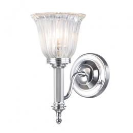 180-7020 Carlino LED Bathroom Wall Light Polished Chrome 