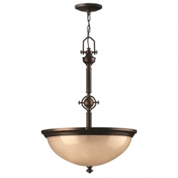 186-7134 Mauro LED Pendant Ceiling Light Old Bronze 