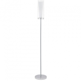 LED Floor Lamp Polished Chrome 