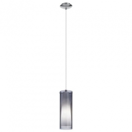 LED 1 Light Pendant Ceiling Light Satin Nickel 