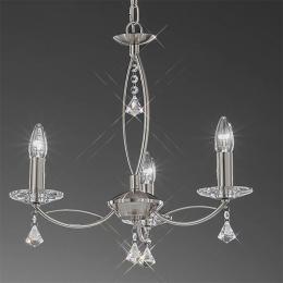 211-7838 Morina LED 3 Light Ceiling Light Satin Nickel 