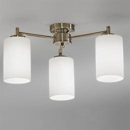 211-7869 Decarlo LED 3 Light Semi-Flush Ceiling Light Satin Bronze 