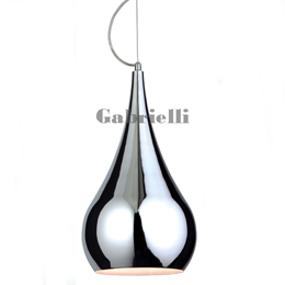 LED Pendant Ceiling Light Polished Chrome 
