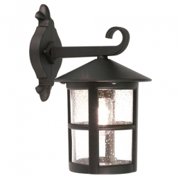 180-8100 Herin LED Large Outdoor Wall Light Black 