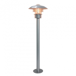 180-8120 Malori LED Outdoor Post Lamp Galvanized Steel 