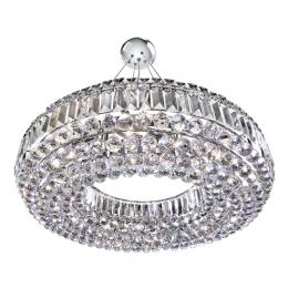 741-9013 Vescovo LED 10 Light Ceiling Light Polished Chrome 