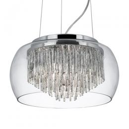 741-9244 Cuccia LED Pendant Ceiling Light Polished Chrome 