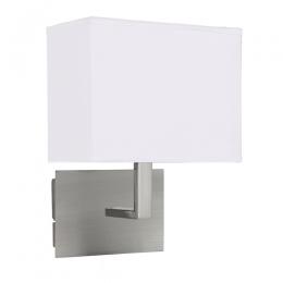 741-9428  LED Reading Wall Light Satin Silver 
