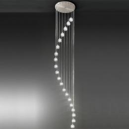 211-9471 Tattini LED 20 Light Pendant Ceiling Light Satin Nickel 