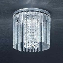 211-9485 Cecilia LED 4 Light Semi-flush Ceiling Light Polished Chrome 