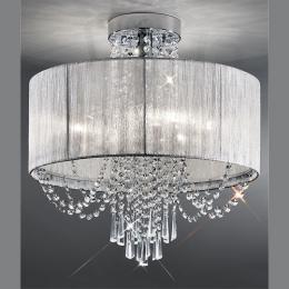 211-9531 Enzio LED 6 Light Ceiling Light Polished Chrome 