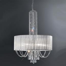 211-9532 Enzio LED 6 Light Ceiling Light Polished Chrome 